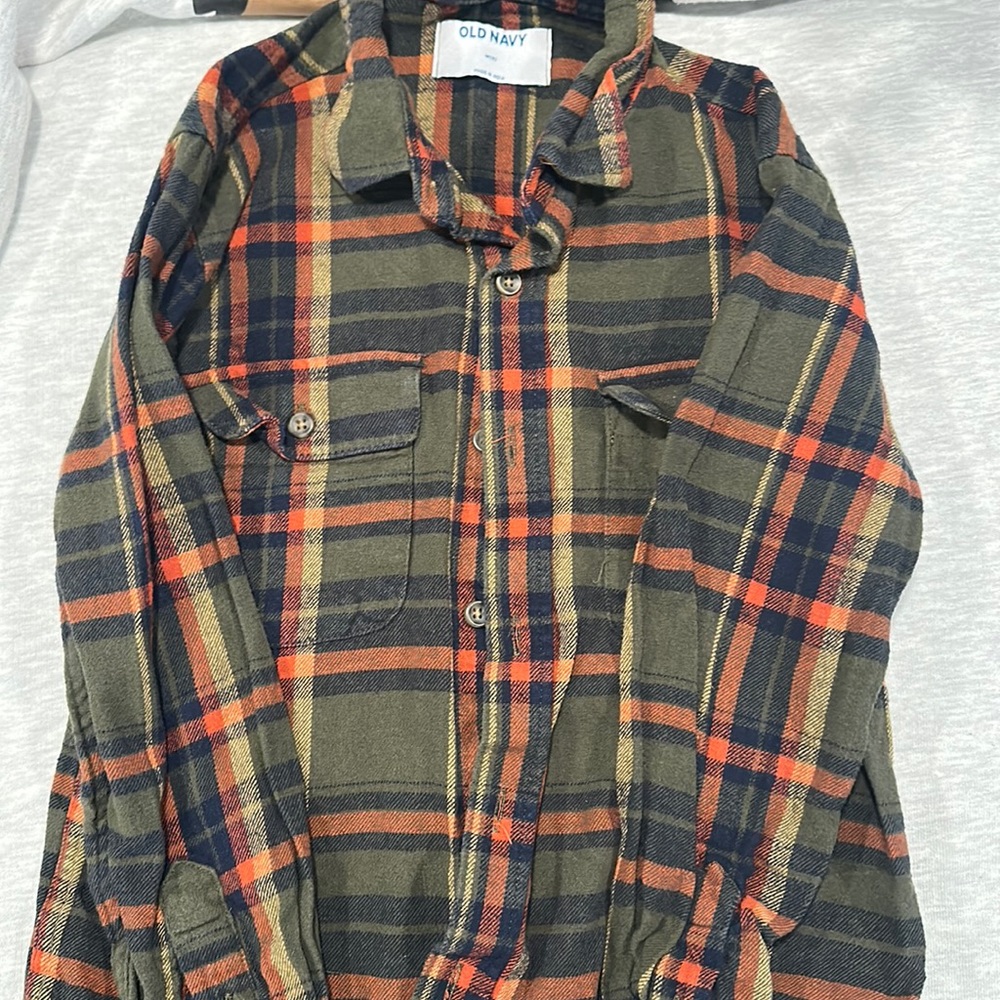 Youth boys flannel